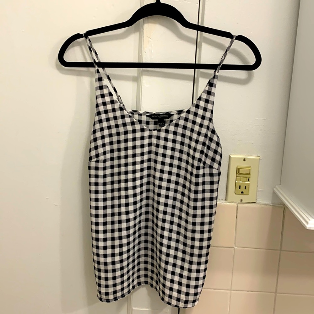 Gingham Cami